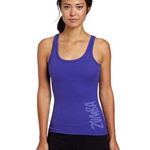 Charm Ribbed Tank - Amethyst